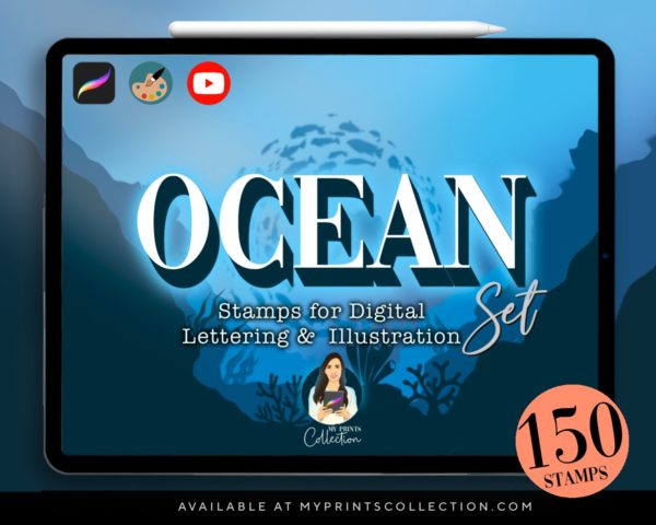 Ocean Procreate Brushes
