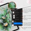 Procreate Linen Paper Canva | Realistic Paper Texture | Digital Backgrounds | Watercolor | Oil | Acrylic | Gouache | Crepe | Cardboard - Image 2